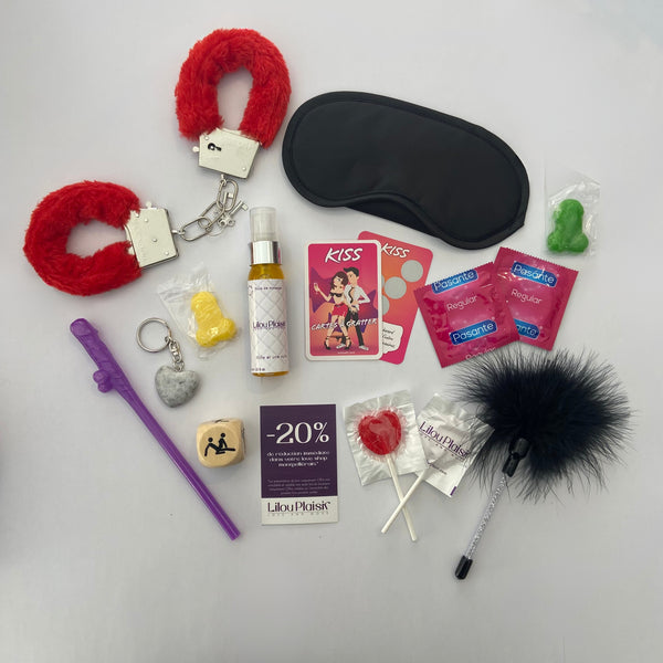 Coffret cadeau - Nuit de folie - Lilou Plaisir