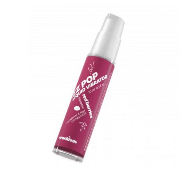 ZZ Pop Liquid Vibrator - Gel stimulant mixte parfum Fruits Rouges - Crushious 10ml