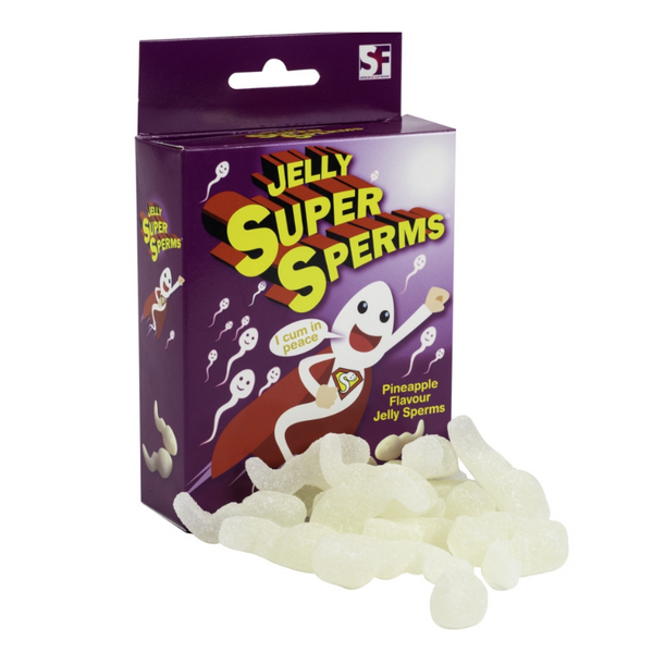 Jelly Super Sperme -  Bonbons zizis saveur Pina Colada