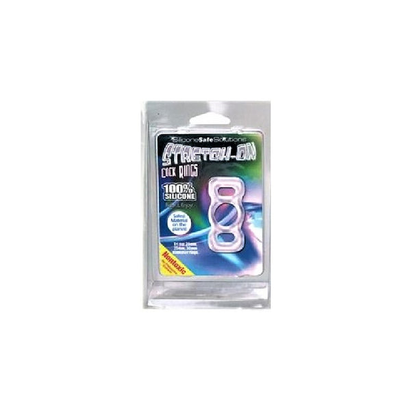 Anneau Cockring Stretch-On Silicone 20mm
