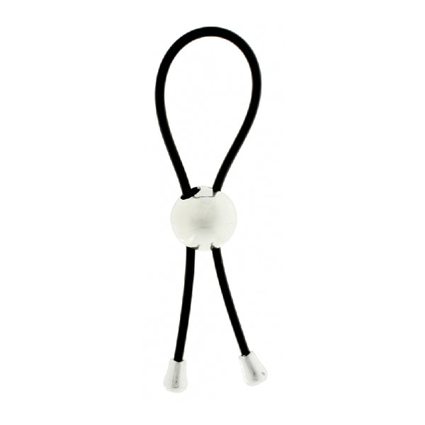 Anneau ajustable Love Ring noir - Toy Joy