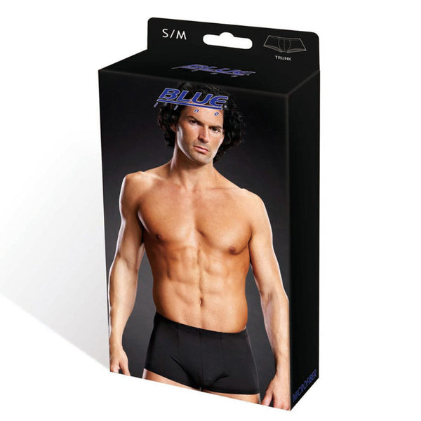 Boxer noir microfibres pour homme - Blue Line - BlueLine taille S/M