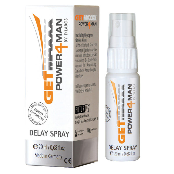 Delay Spray Power4Man de Getmaxxx - retardateur 50ml