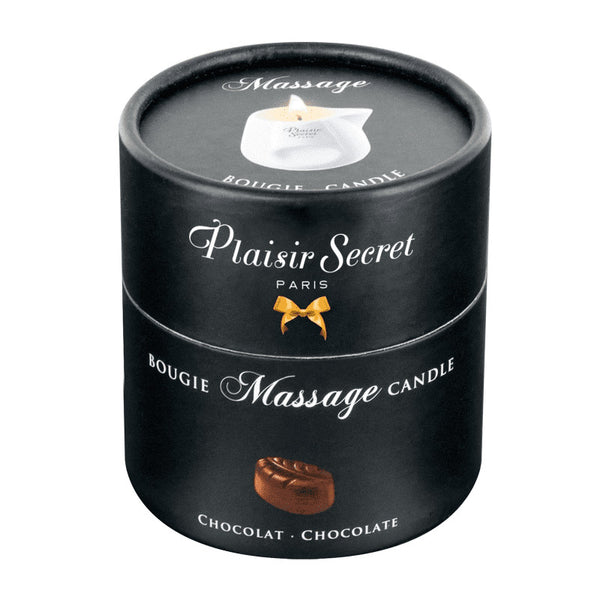 Bougie de Massage Chocolat - Plaisir Secret 80mL