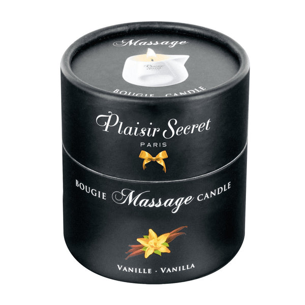 Bougie de Massage Vanille - Plaisir Secret 80mL