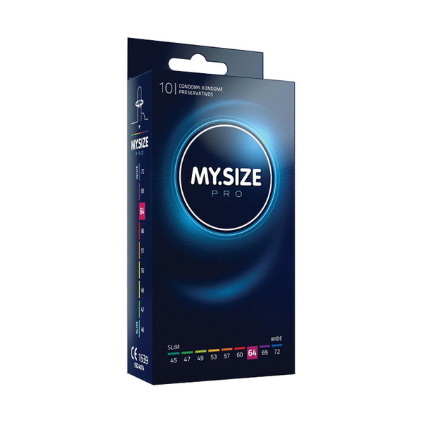 Préservatifs Mysize 64mm - Pack de 10 Préservatifs