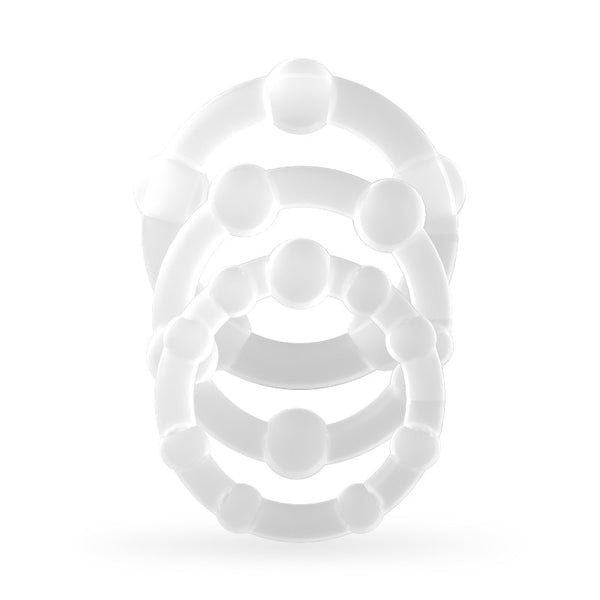 Set de 3 anneaux cockring - Triple Bead - Crushious
