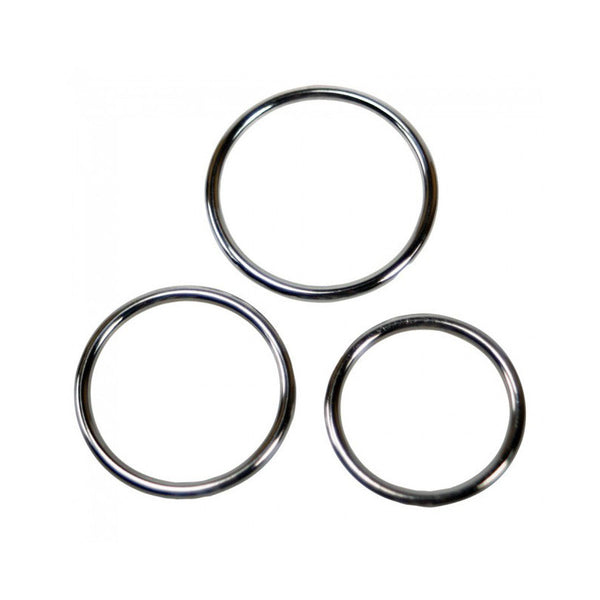 Set de Trois Anneaux Cockring Metal