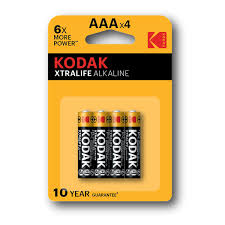 Piles Alkaline LR03 - AAA - Kodak