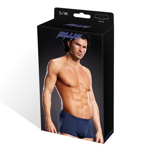 Boxer bleu foncé microfibres pour homme - Blue Line - BlueLine taille S/M