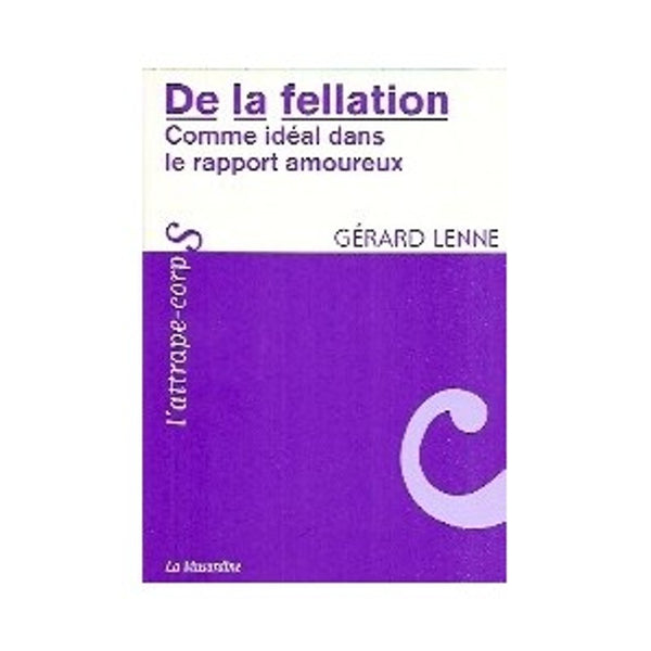 Livre De la Fellation