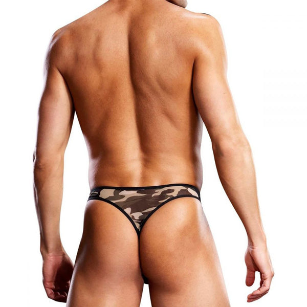 String camouflage pour homme Thong Tanga - Blue Line - BlueLine - taille S/M