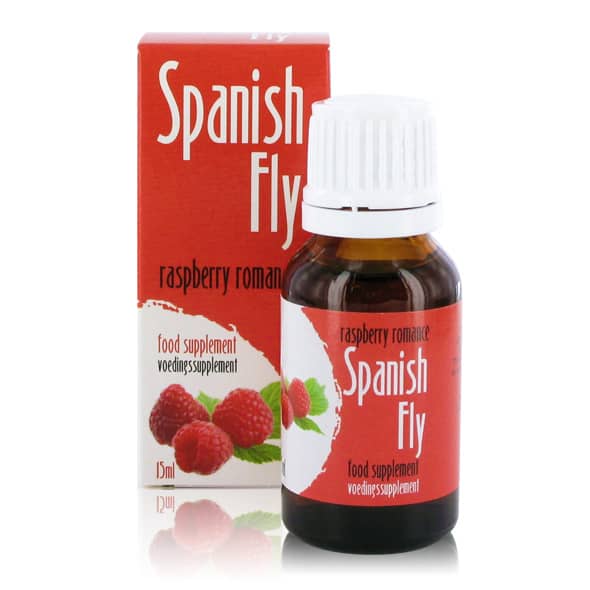 Aphrodisiaque Spanish Fly à la framboise 15ml