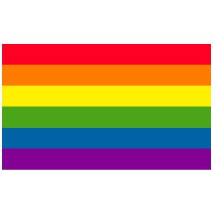 Drapeau Pride Arc-en-Ciel 90X150cm