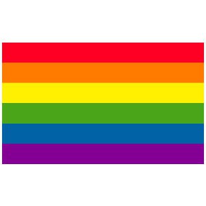 Drapeau Pride Arc-en-Ciel 90X150cm