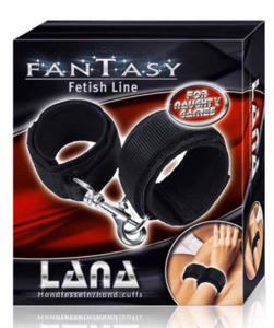 Menottes velcro Fantasy Fetish Line - Lana