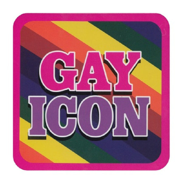 Dessous de verre Gay Icon Pride Arc-en-Ciel