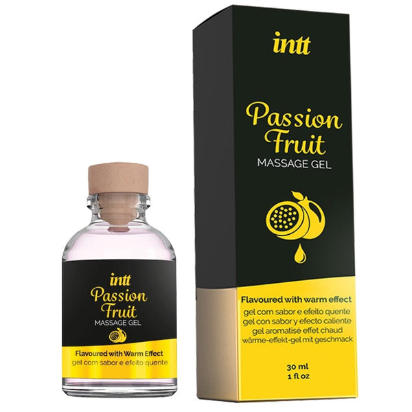Lotion de massage comestible et chauffante Fruit de la Passion - Intt 30ml