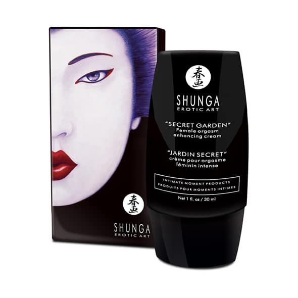 Secret Garden - Jardin Secret crème pour orgasme féminin de Shunga