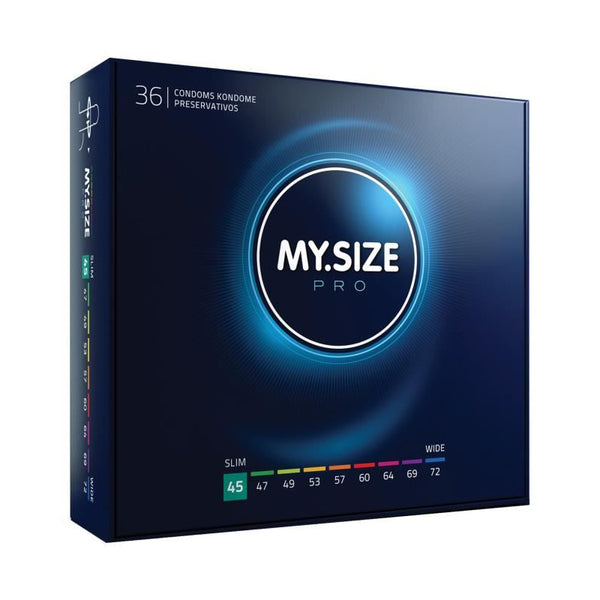 Préservatifs MySize Pro 45 mm - boite de 36