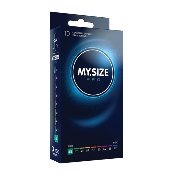 Préservatifs MySize Pro 45 mm - boite de 10
