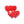 Charger l'image dans la galerie, Nippies de Bristol Six Solid Red Coeur rouge