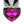 Charger l'image dans la galerie, Rosebud aluminium avec diamant rose en forme de coeur taille S de Toyz4lovers