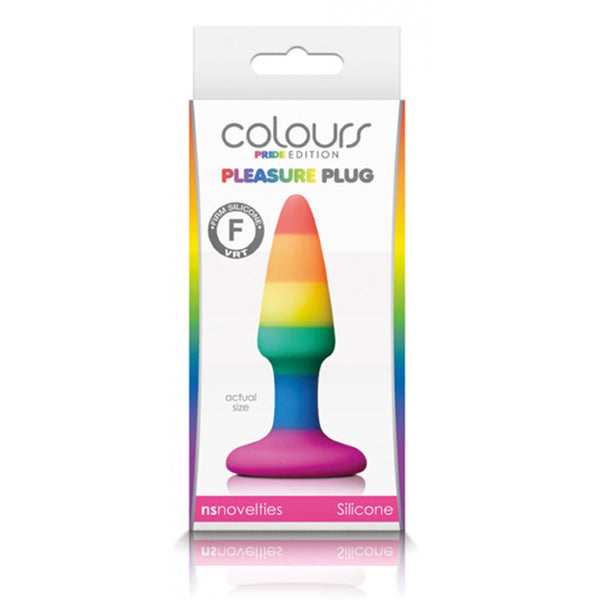 Plug Anal en Silicone Pride Edition 9cm