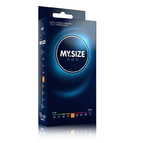 Préservatifs Mysize 57mm - Pack de 10 Préservatifs