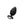 Charger l'image dans la galerie, Rosebud Ribbed Large Noir avec Diamant coeur - Shots Toys - Taille M