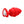 Charger l'image dans la galerie, Rosebud Ribbed Large Rouge avec Diamant coeur - Shots Toys - Taille M