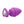 Charger l&#39;image dans la galerie, Rosebud Ribbed Large Violet avec Diamant coeur - Shots Toys - Taille M
