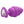 Charger l'image dans la galerie, Rosebud Ribbed Extra Large Violet avec Diamant coeur - Shots Toys - Taille L