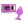 Charger l'image dans la galerie, Rosebud Extra Large Diamant Violet -Shots Toys - Taille L