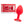 Charger l'image dans la galerie, Rosebud Large Diamant Rouge - Shots Toys - Taille M