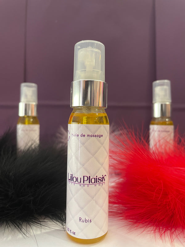 Huile de massage-parfum rubis bio-30ml