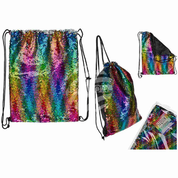 Sac à sequin multicolore