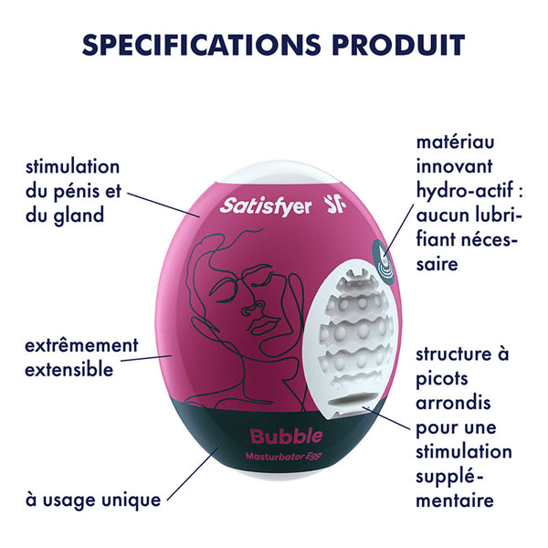 Masturbateur SATISFYER - Bubble