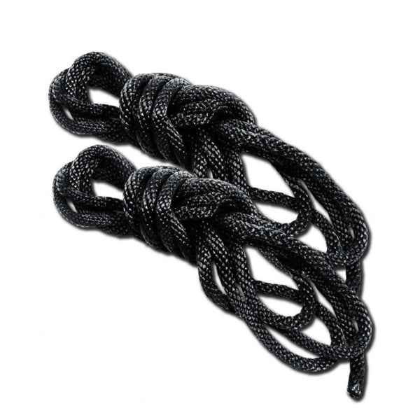 2 cordes de bondage noires Sex & Mischief