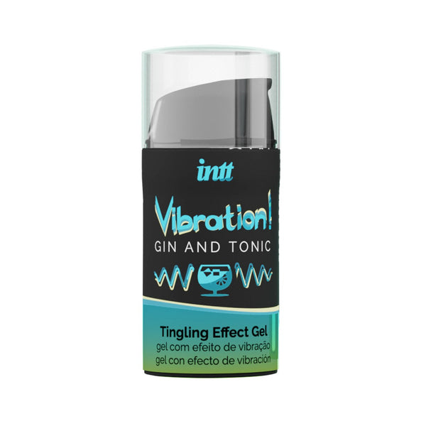 Gel Stimulant Vibrations Gin Tonic - Intt 15ml