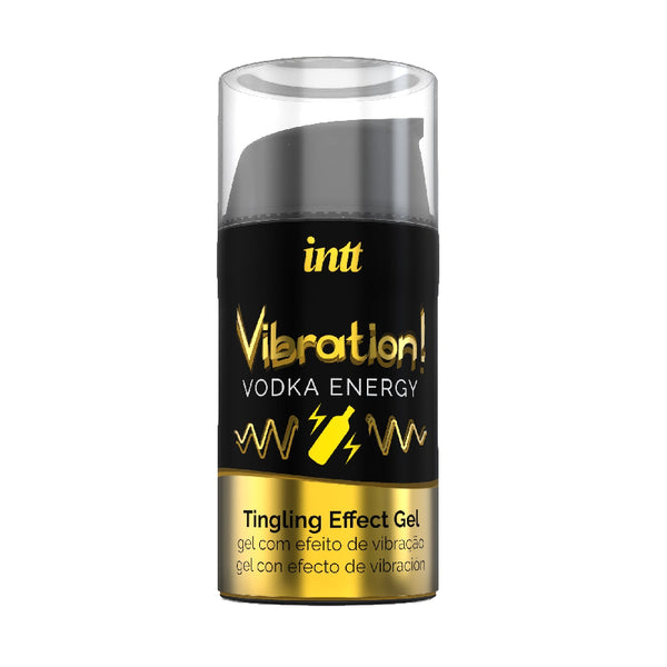 Gel Stimulant Effet Froid et Vibrations parfum Vodka  - Intt 15ml