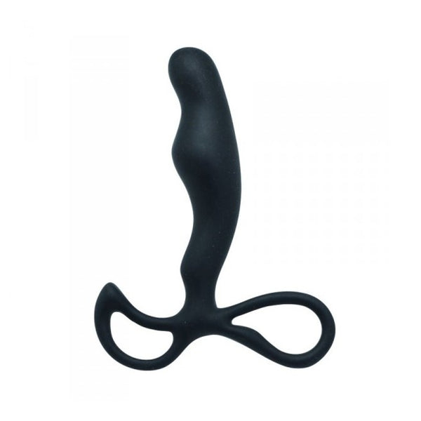 Stimulateur de prostate en silicone noir Toyz4Lovers