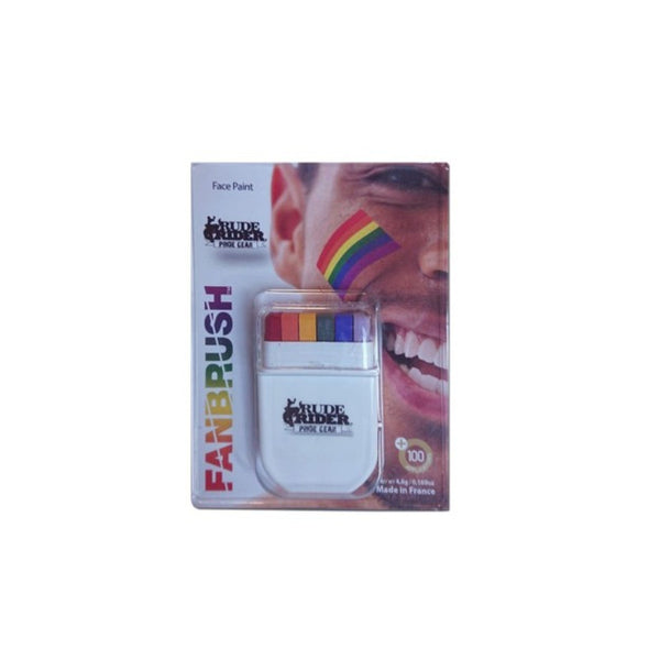 Maquillage traceur de drapeau Pride