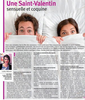 Article dans le Midi Libre le 07/02/2016