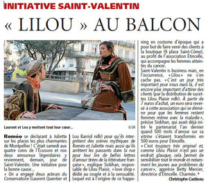 Article dans le 