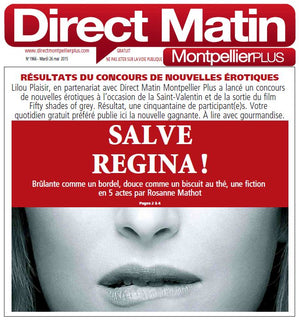 Direct Matin Montpellier – 26 mai 2015 – Résultats du concours de Nouvelles Erotiques