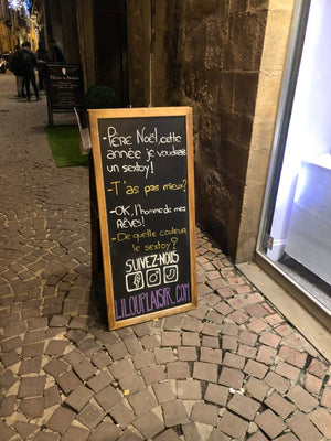 Panneau/vitrine Noël 2019