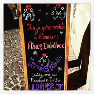 Lilou Plaisir soutient Etincelle pour la Saint-Valentin