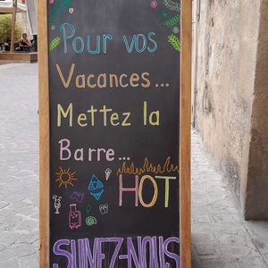 POUR VOS VACANCES METTEZ LA BARRE HOT !