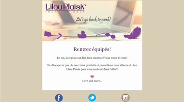 Newsletter Septembre 2016 - Let's go back to work !